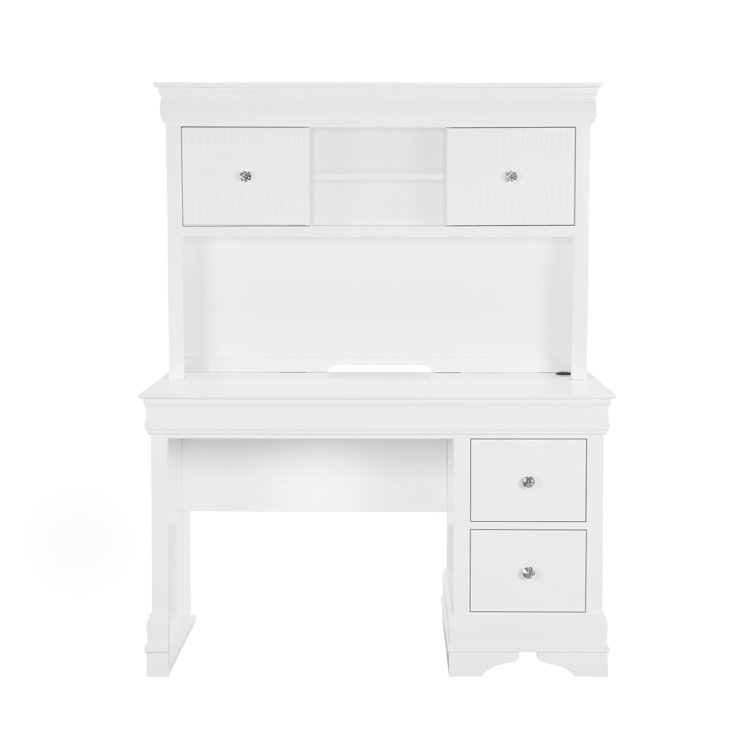 Wayfair white desk with hutch hotsell